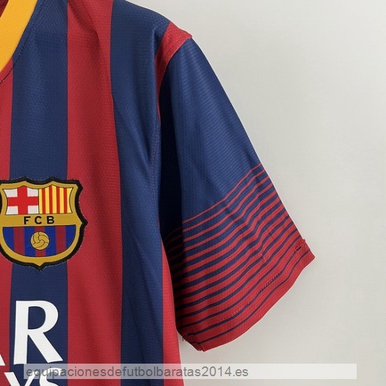 Nuevo 1ª Camiseta Barcelona Retro 2013 2014 Azul Rojo Baratas